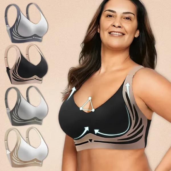 HOT SALE 45%š„Super gather bra, Wireless Push-up Bra - No more Sagging Breasts