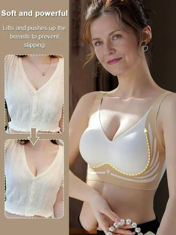 HOT SALE 45%š„Super gather bra, Wireless Push-up Bra - No more Sagging Breasts