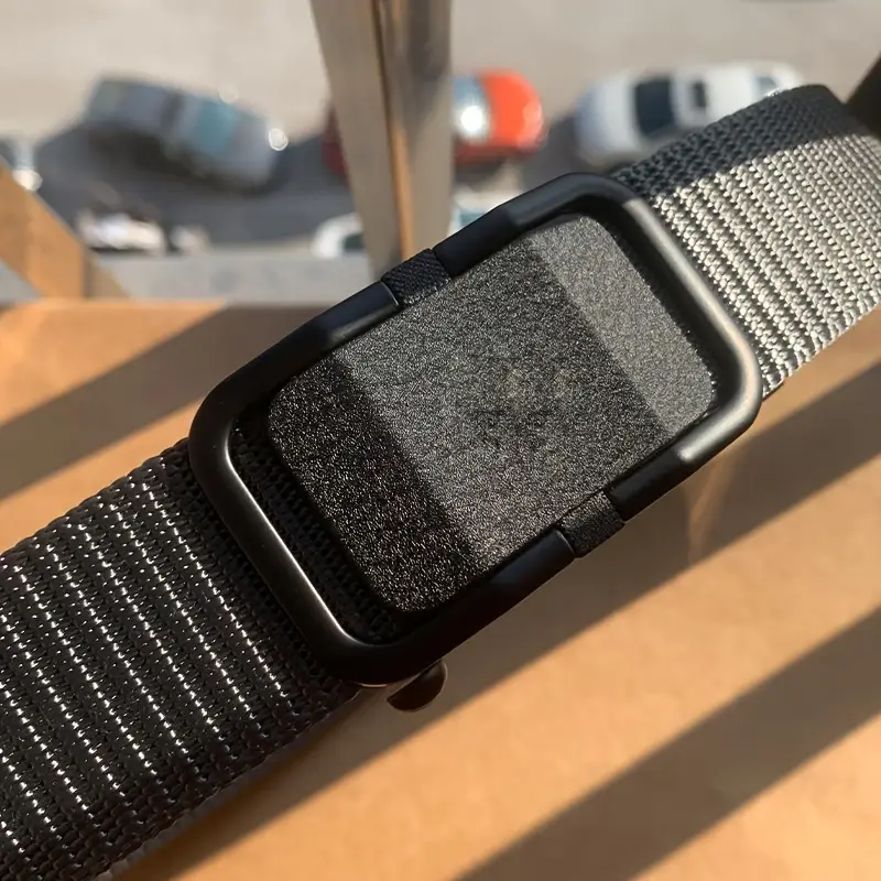 Men's Nylon Woven Casual Belt, All-match Sport Outdoor Belt (B005)
