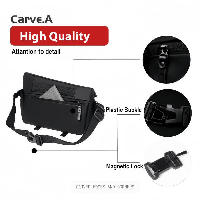 š„ Hot Sale 50% OFF ā¤ļø Anti-Theft Men's Sling Bag ā Travel & Work Ready!