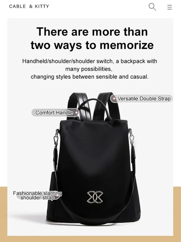 HOT SALE 45%š„Anti-Theft Large Capacity Backpack