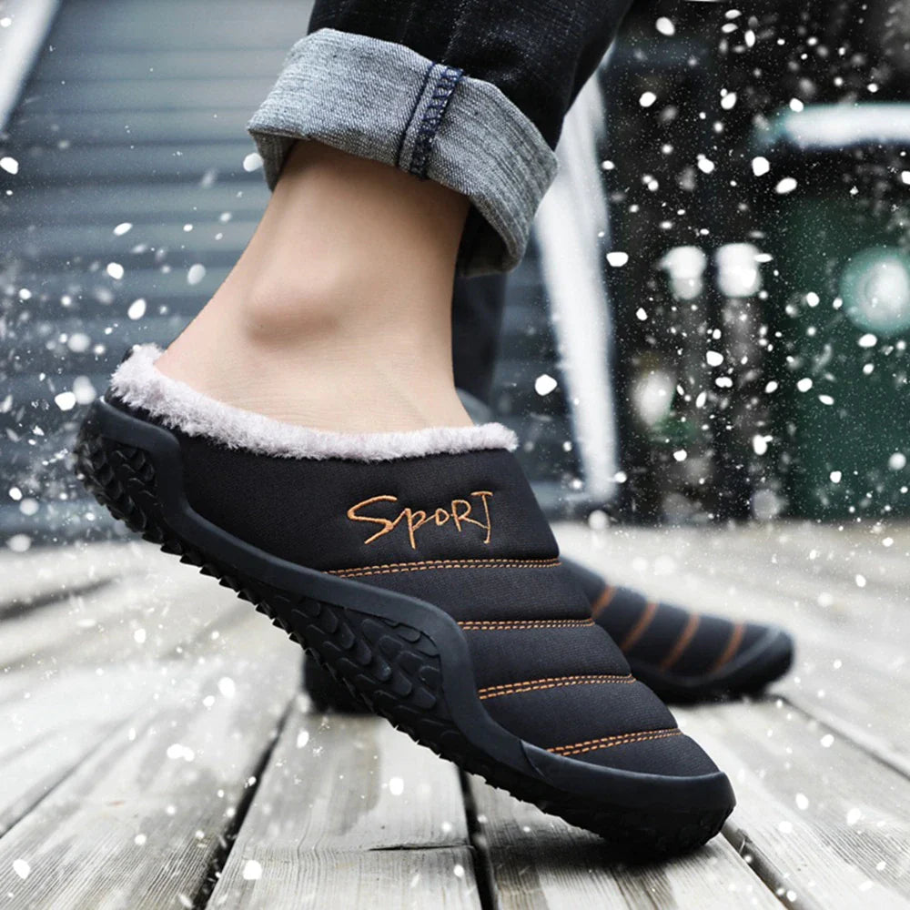 Men's Cozy Winter Comfort Slippers for Outdoor