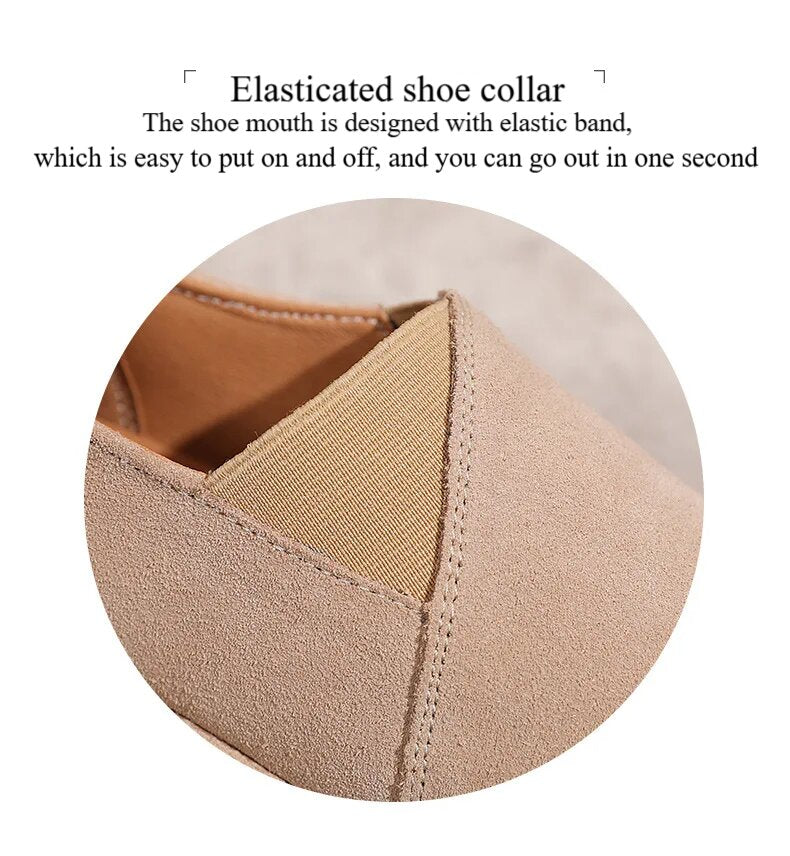 Spring & Summer 50% Offđ Womenâs Orthopedic Flats Platform Walking Shoes, Comfort Leather Loafers