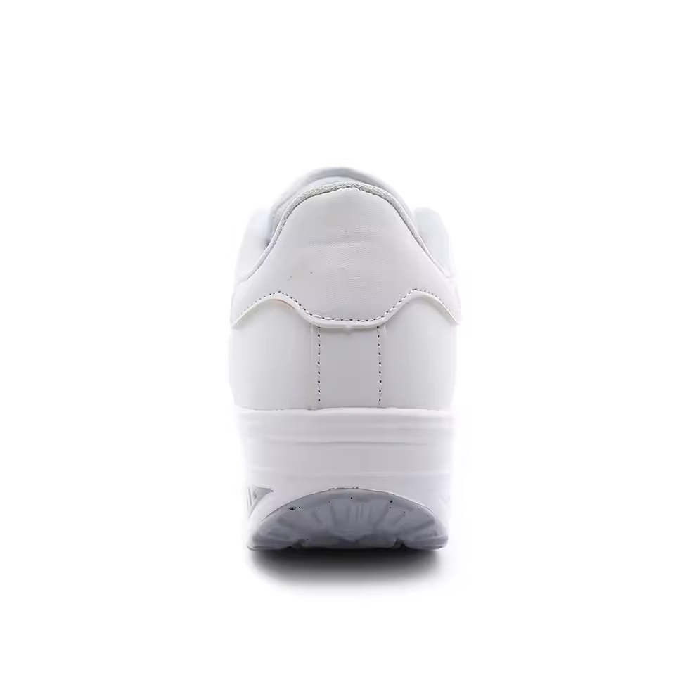Spring Special 49% Off💝 Women's Orthopedic Lace-Up Leather Platform Sneakers – Casual Walking Shoes