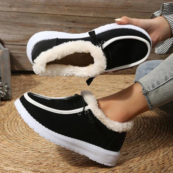 š„On This Week Sale OFF 50%š„Women's Shoes Lace Up Canvas Flat-heel Casual Cotton Shoes