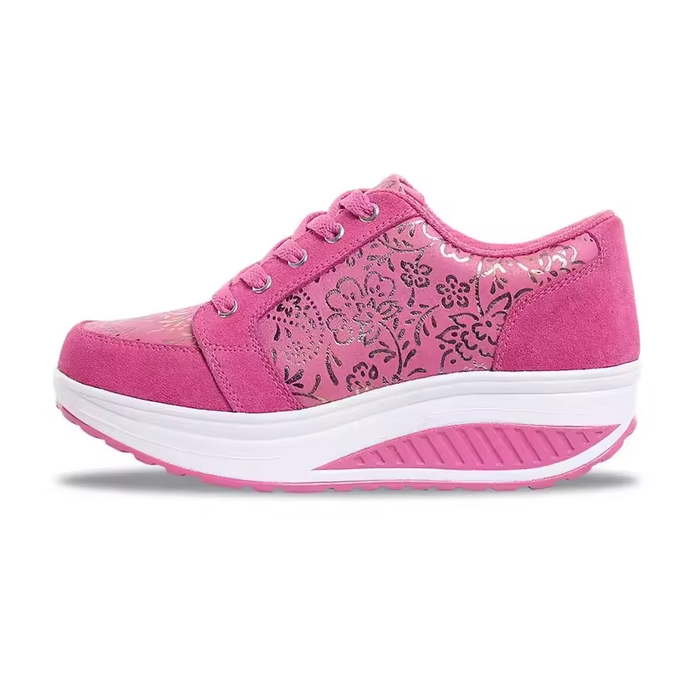 💮 Spring Special 49% Off💝 Women's Orthopedic Slimming Toning Platform Sneakers, Comfort Walking Shoes