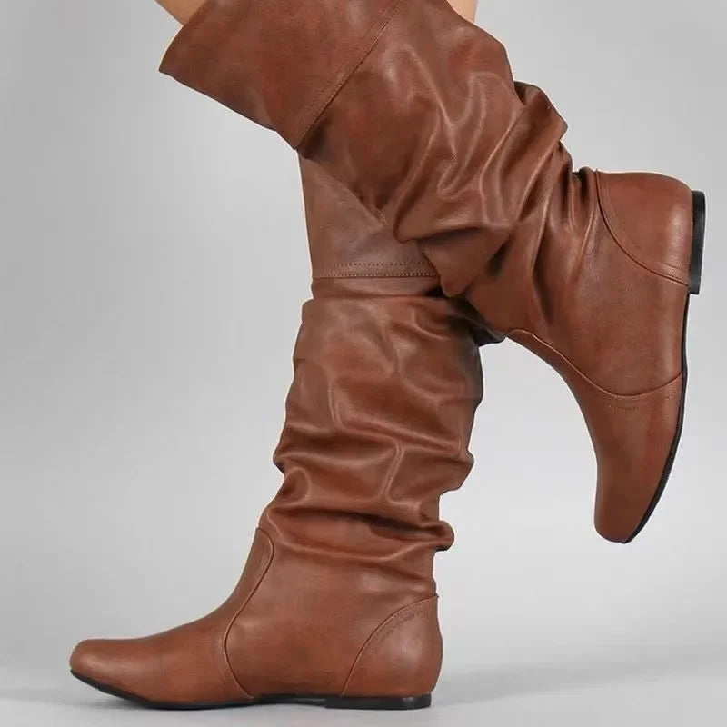 HOT SALE 45%š„Women Knee High Boots Autumn Winter 2024