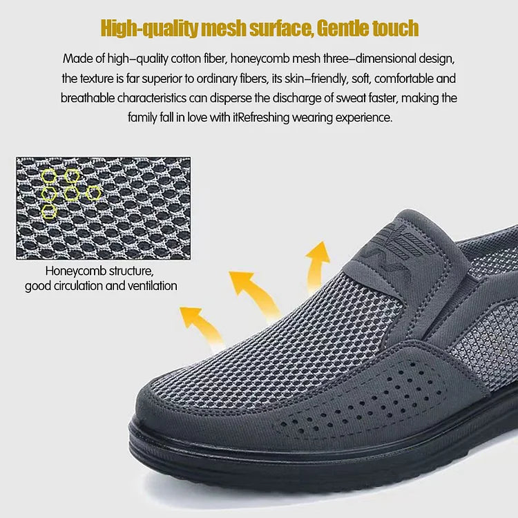 On This Week Sale OFF 50%đ„Mens' Breathable Mesh Orthopedic Loafers