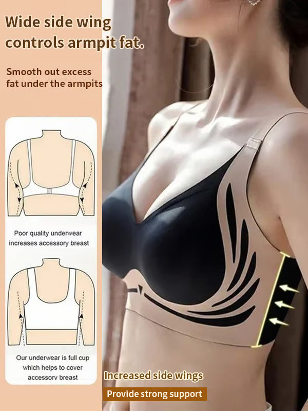 HOT SALE 45%š„Super gather bra, Wireless Push-up Bra - No more Sagging Breasts