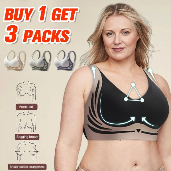 HOT SALE 45%š„Super gather bra, Wireless Push-up Bra - No more Sagging Breasts