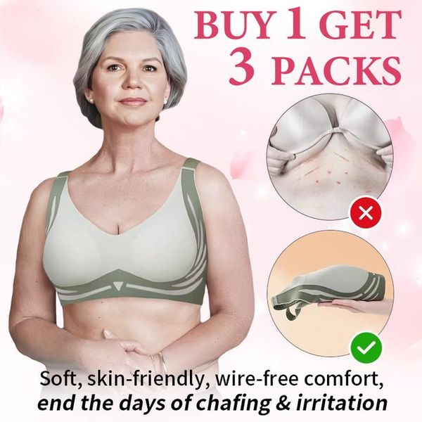 HOT SALE 45%š„Super gather bra, Wireless Push-up Bra - No more Sagging Breasts