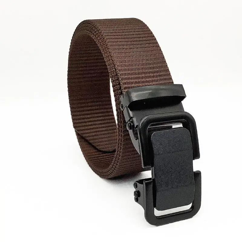 Men's Nylon Woven Casual Belt, All-match Sport Outdoor Belt (B005)