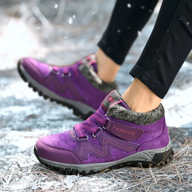🎁Last Day 50% Off ❄️ Women's Cozy Winter Waterproof Anti-Slip Orthopedic Boots
