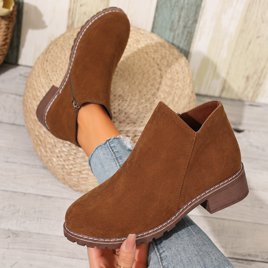 Fall Promotion 50% Off❤️ Women's Wide-Fit Ankle Boots, Orthopedic Comfort Boots