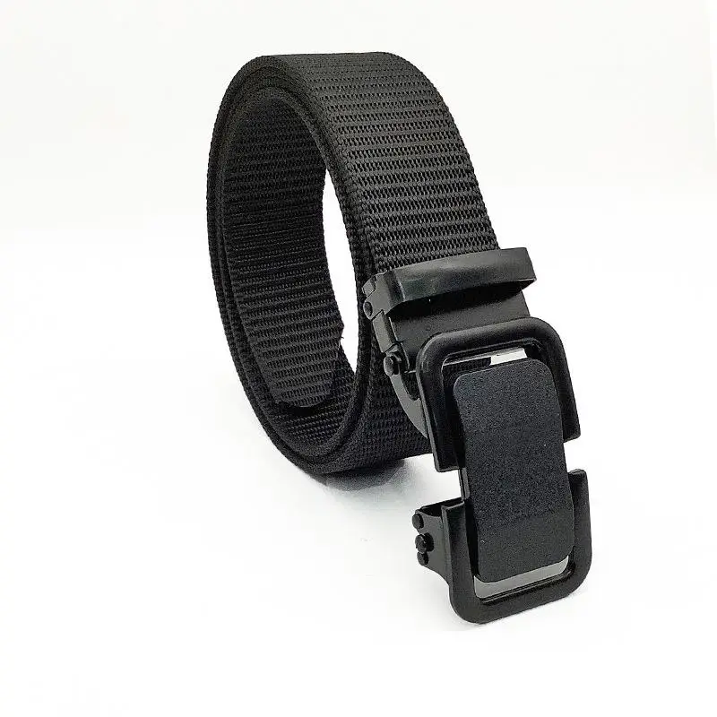 Men's Nylon Woven Casual Belt, All-match Sport Outdoor Belt (B005)