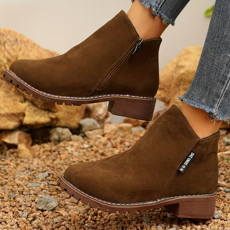 Fall Promotion 50% Off❤️ Women's Wide-Fit Ankle Boots, Orthopedic Comfort Boots