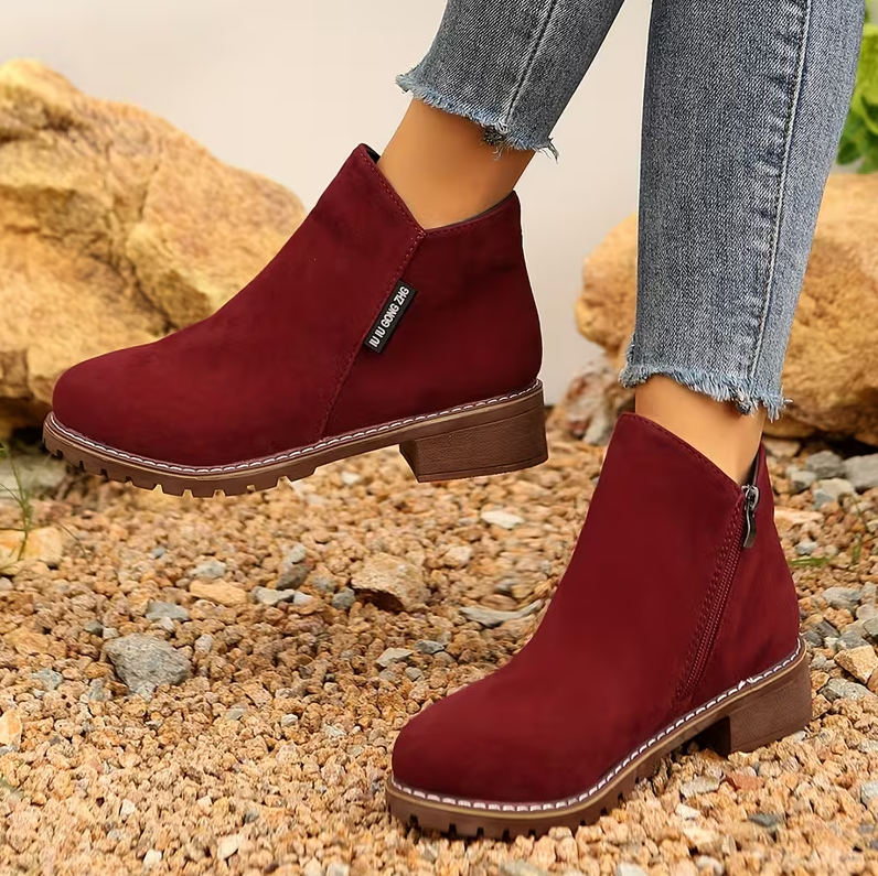Fall Promotion 50% Off❤️ Women's Wide-Fit Ankle Boots, Orthopedic Comfort Boots