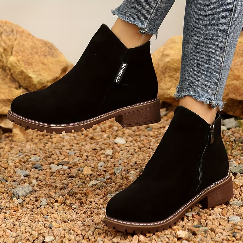 Fall Promotion 50% Off❤️ Women's Wide-Fit Ankle Boots, Orthopedic Comfort Boots