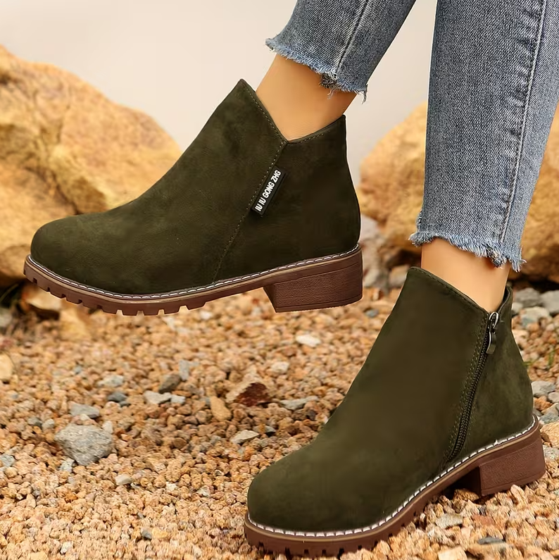 Fall Promotion 50% Off❤️ Women's Wide-Fit Ankle Boots, Orthopedic Comfort Boots