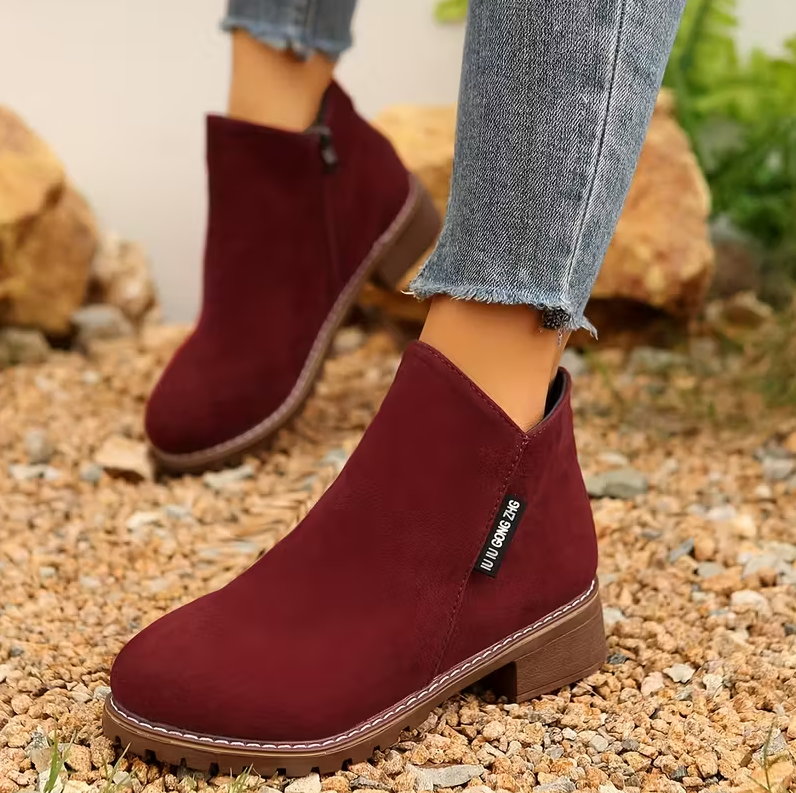 Fall Promotion 50% Off❤️ Women's Wide-Fit Ankle Boots, Orthopedic Comfort Boots