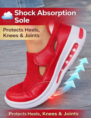 Women's Orthopedic Breathable Slip-On Shoes, Mary Jane Hybrid Sneakers