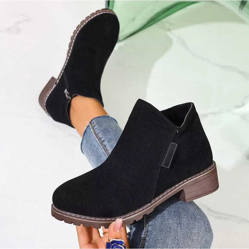 Fall Promotion 50% Off❤️ Women's Wide-Fit Ankle Boots, Orthopedic Comfort Boots