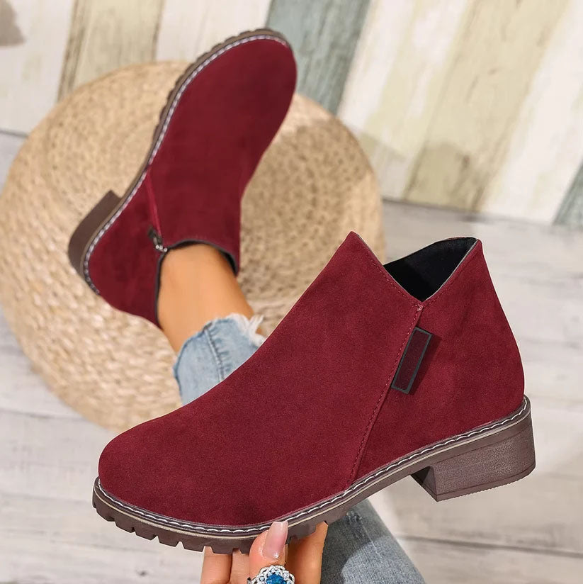 Fall Promotion 50% Off❤️ Women's Wide-Fit Ankle Boots, Orthopedic Comfort Boots